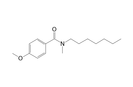 Benzamide, 4-methoxy-N-methyl-N-heptyl-