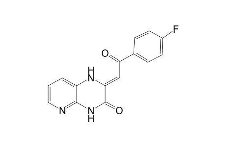 (2Z)-2-[2-(4-fluorophenyl)-2-oxoethylidene]-1,4-dihydropyrido[2,3-b]pyrazin-3(2H)-one