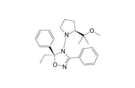 (2'S,5S)-(-)-5-ETHYL-4-[2-(1-METHOXY-1-METHYLETHYL)-TETRAHYDRO-1H-1-PYRROLYL]-3,5-DIPHENYL-4,5-DIHYDRO-1,2,4-OXADIAZOLE