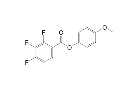 2,3,4-Trifluorobenzoic acid, 4-methoxyphenyl ester