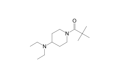 4-Piperidinamine, N,N-diethyl-, N'-trimethylacetyl-