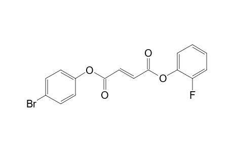 Fumaric acid, 4-bromophenyl 2-fluorophenyl ester