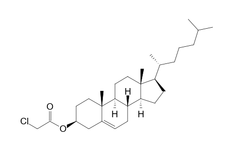 Chloroacetic acid, cholesteryl ester