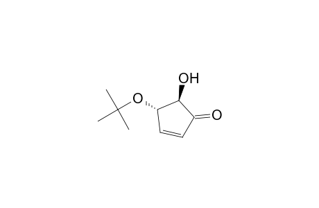 (4S,5R)-4-tert-butoxy-5-hydroxy-cyclopent-2-en-1-one