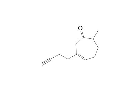 3-(3-Butynyl)-7-methyl-3-cyclohepten-1-one