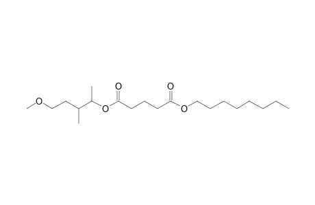 Glutaric acid, 5-methoxy-3-methylpent-2-yl octyl ester