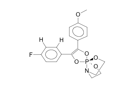 [1-(4-METHOXYPHENYL)-2-(4-FLUOROPHENYL)ETHYNEDIOXY](N,O-DIMETHYLENEAMINOOXY)(N,O'-DIMETHYLENEAMINOOXY)PHOSPHORANE