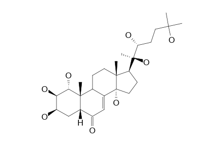 1-ALPHA,20R-DIHYDROXYECDYSONE;1-EPI-INTEGRISTERONE-A