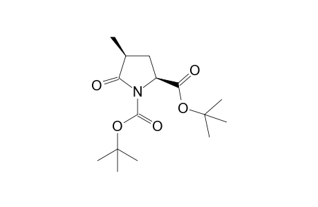 TERT.-BUTYL-(2S,4S)-N-(TERT.-BUTOXYCARBONYL)-4-METHYLPYROGLUTAMATE