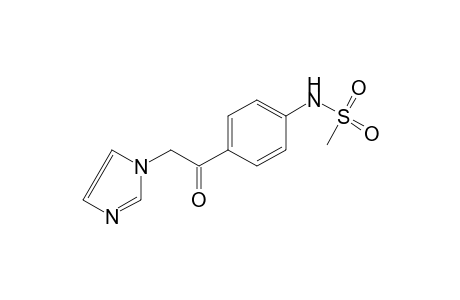 4'-[(imidazol-1-yl)acetyl]methanesulfonanilide