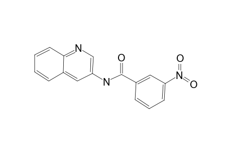 Benzamide, 3-nitro-N-(3-quinolyl)-