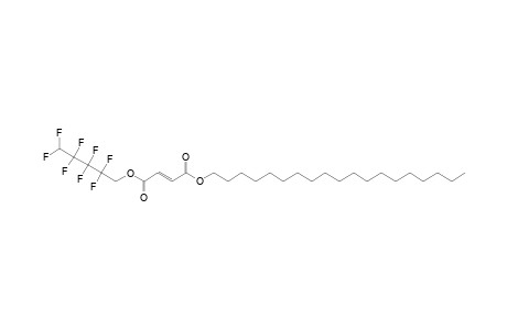 Fumaric acid, nonadecyl 2,2,3,3,4,4,5,5-octafluoropentyl ester