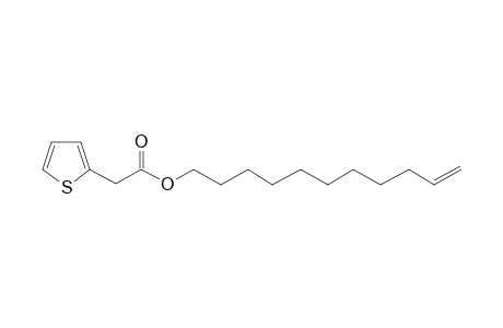 2-Thiopheneacetic acid, undec-10-enyl ester