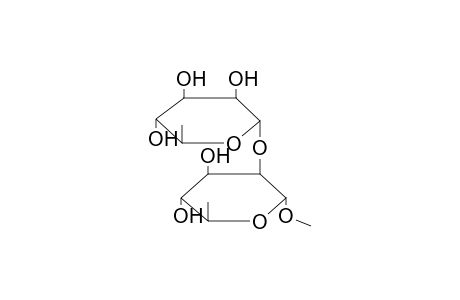 Methyl 2-O.alpha.-L-rhamnopyranosyl.alpha.-L-rhamnopyranoside