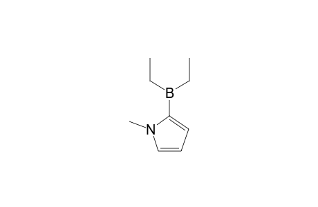 diethyl-(1-methylpyrrol-2-yl)borane