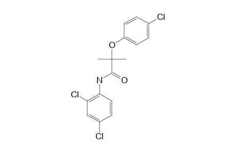 2-(p-chlorophenoxy)-2',4'-dichloro-2-methylpropionanilide