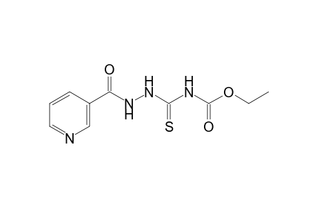 1-thioimidodicarboxylic acid, 3-ethyl ester, 1-(2-nicotinoylhydrazide)