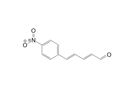 trans,trans-5-(4-Nitrophenyl)-2,4-pentadienal