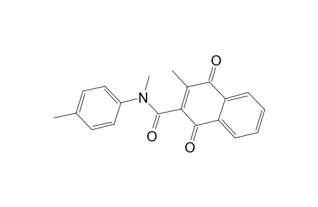 N,3-Dimethyl-N-(4-methylphenyl)-1,4-dioxo-1,4-dihydro-2-naphthalenecarboxamide