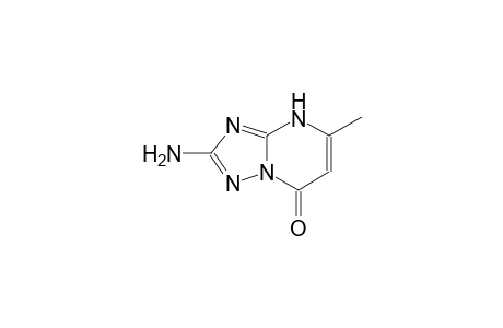 2-Amino-7-methyl-5,8-dihydro-s-triazolo[1,5-a]pyrimidin-5-one