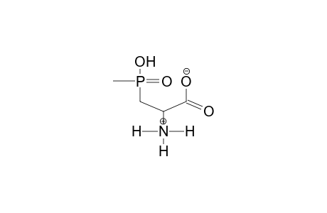 2-amino-3-(hydroxy-methyl-phosphoryl)propionic acid