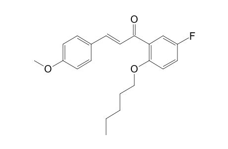 5'-Fluoro-2'-(N-pentyl)oxy-4-methoxychalcone (isomer 1)