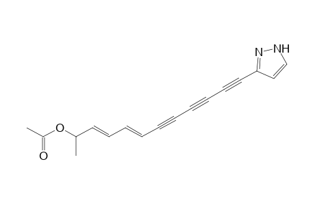 12-(3-Pyrazolyl)dodeca-7(E/Z),9(E)-dien-11-yl 11-acetate