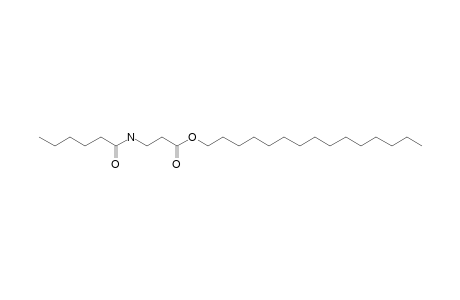 .beta.-Alanine, N-caproyl-, pentadecyl ester