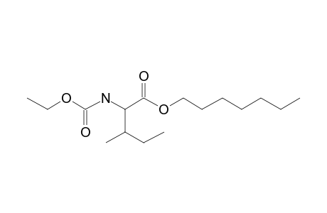 L-Isoleucine, N-ethoxycarbonyl-, heptyl ester