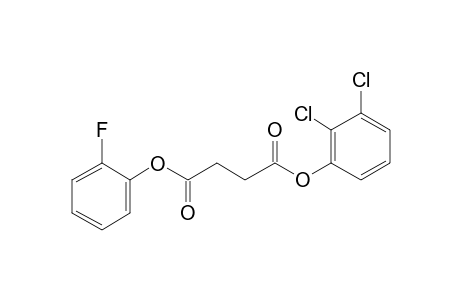 Succinic acid, 2,3-dichlorophenyl 2-fluorophenyl ester