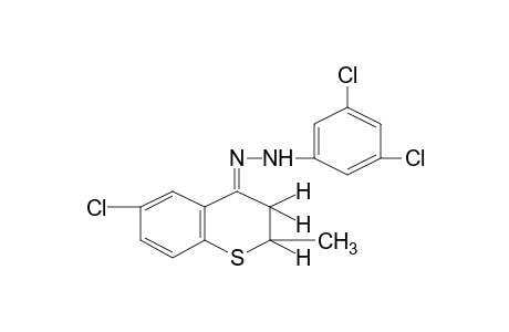 6-chloro-2-methylthiochroman-4-one, (3,5-dichlorophenyl)hydrazone