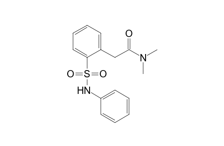 2-[2-(N-(Phenylsulfamoyl)]phenyl-N,N-dimethylacetamide