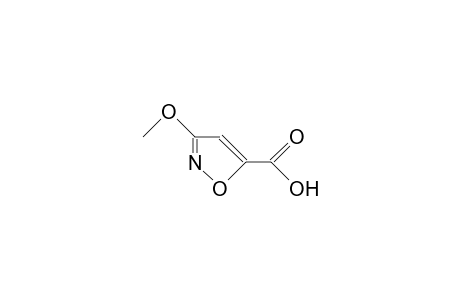 5-Isoxazolecarboxylic acid, 3-methoxy-