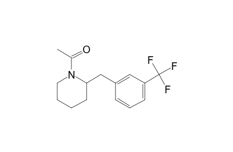 1-(2-(3-(Trifluoromethyl)benzyl)piperidin-1-yl)ethan-1-one