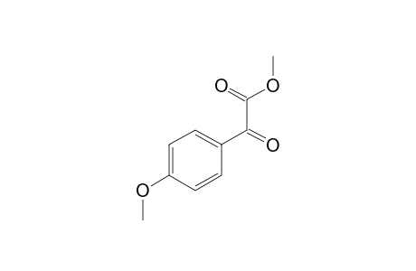 (p-methoxyphenyl)glyoxylic acid, methyl ester