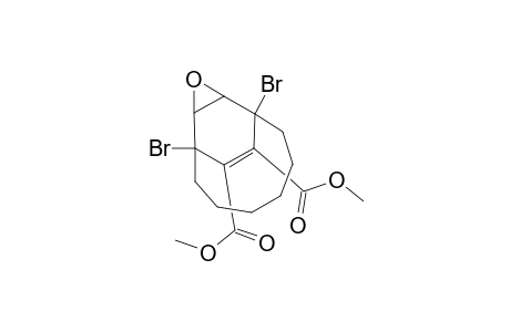 10-Oxatricyclo[6.3.2.09,11]tridec-12-ene-12,13-dicarboxylic acid, 1,8-dibromo-, dimethyl ester