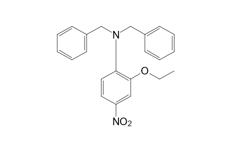 N-(2-ethoxy-4-nitrophenyl)dibenzylamine