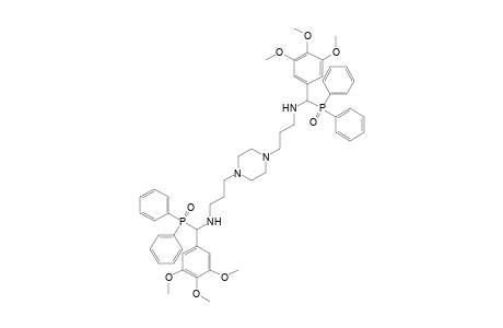{a,a'-[(1,4-piperazinediyl)bis(trimethyleneimino)]-3,4,5-trimethoxybenzyl}bis[diphenylphosphine oxide]