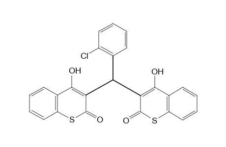 3,3'-(o-CHLOROBENZYLIDENE)BIS[4-HYDROXY-1-THIOCOUMARIN]