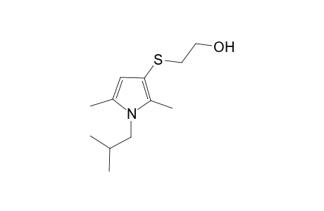 3-[2'-(Hydroxyethyl)thio]-2,5-dimethyl-1-(2'-methylpropyl)-pyrrole