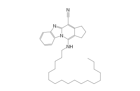 11-(octadecylamino)-2,3-dihydro-1H-cyclopenta[4,5]pyrido[1,2-a]benzimidazole-4-carbonitrile