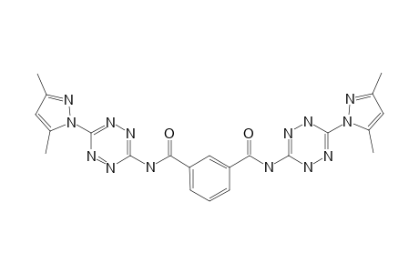 3,3'-(ISOPHTHALDIAMIDO)-BIS-[6-(3,5-DIMETHYLPYRAZOL-1-YL)-1,2,4,5-TETRAZINE]