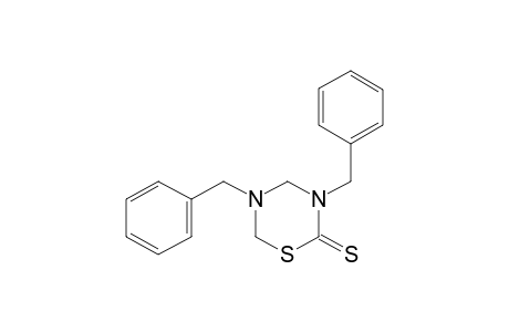 3,5-dibenzyltetrahydro-2H-1,3,5-thiadiazine-2-thione