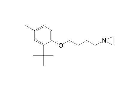 6-T-Butyl-4-methylphenol, o-[4-[1-cycloazapropyl]-N-butyl]-