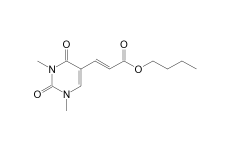 Butyl 3-(1,3-dimethyl-2,4-dioxo-pyrimidin-5-yl)prop-2-enoate