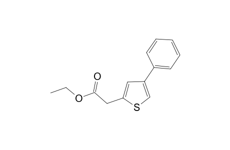 Ethyl 2-(4-phenylthiophen-2-yl)acetate