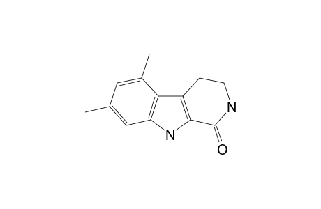 5,7-Dimethyl-2,3,4,9-tetrahydro-$b-carbolin-1-one