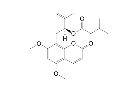 Omphamurin isovalerate