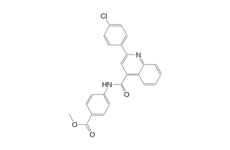 methyl 4-({[2-(4-chlorophenyl)-4-quinolinyl]carbonyl}amino)benzoate
