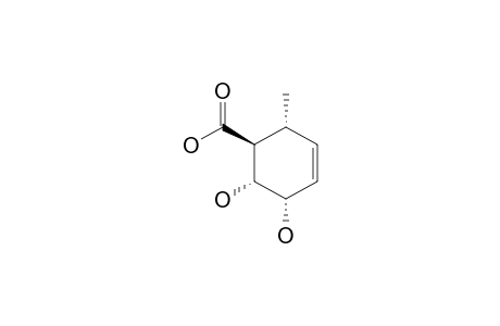 (1S,2R,5S,6R)-5,6-dihydroxy-2-methylcyclohex-3-ene-1-carboxylic acid